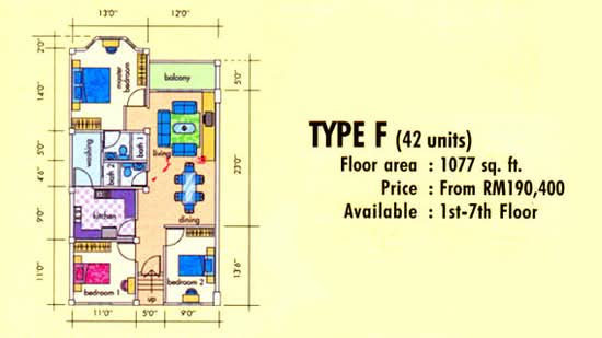Kuhara Court - Floor Plan - iProperty.com.my