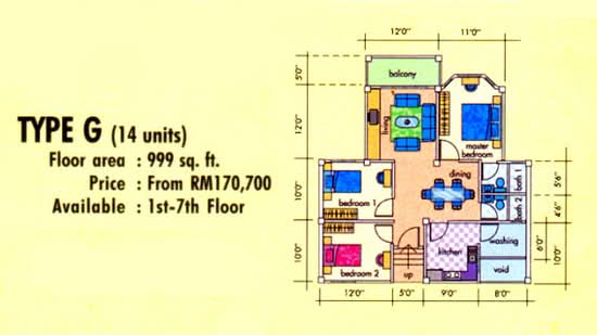 Kuhara Court - Floor Plan - iProperty.com.my