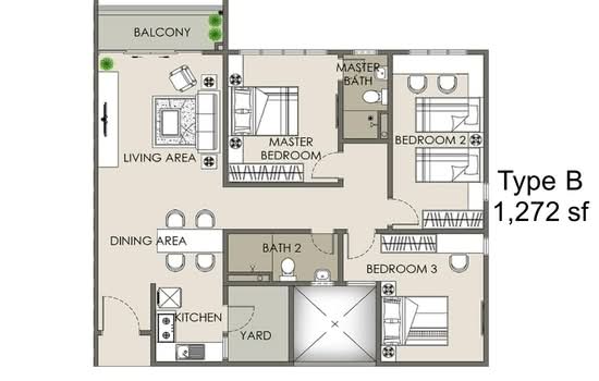 The Paradigm Suites - Floor Plan - iProperty.com.my