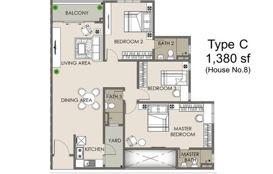 The Paradigm Suites - Floor Plan - iProperty.com.my