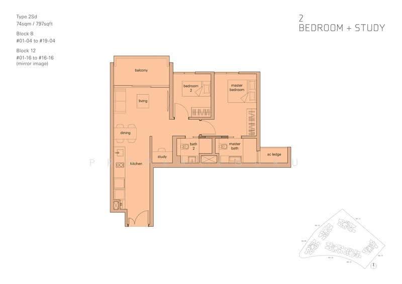 The Panorama, 8 Ang Mo Kio Ave 2, Ang Mo Kio / Bishan / Thomson, 2 Bedrooms, 797 sqft, Condominium For Sale, by Jennifer Ng, 500264096 - 2D - PropertyGuru.com.sg