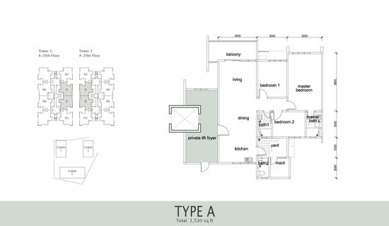 Paragon 456 - Floor Plan - iProperty.com.my