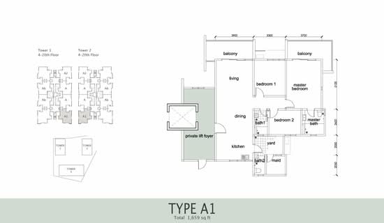 Paragon 456 - Floor Plan - iProperty.com.my