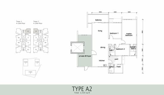 Paragon 456 - Floor Plan - iProperty.com.my