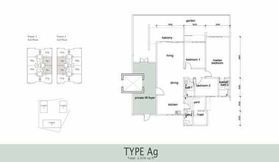 Paragon 456 - Floor Plan - iProperty.com.my