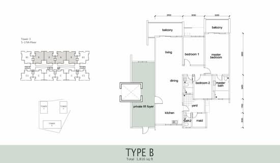 Paragon 456 - Floor Plan - iProperty.com.my