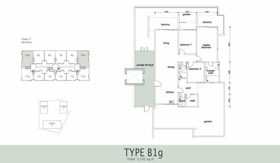 Paragon 456 - Floor Plan - iProperty.com.my