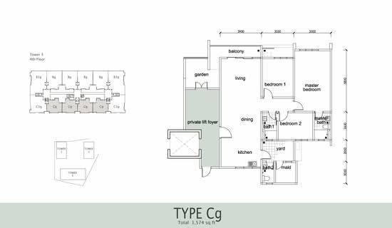 Paragon 456 - Floor Plan - iProperty.com.my