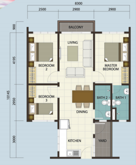 Residensi KepongMas - Floor Plan - iProperty.com.my