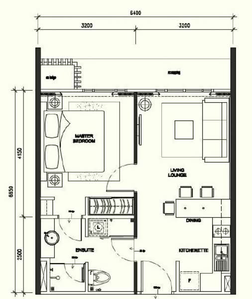 Kediaman Servis untuk Disewa di Solstice @ Pan'gaea - Amy Oktavia - 1 Bedroom Suite - PropertyGuru.com.my
