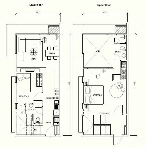 Kediaman Servis untuk Disewa di Solstice @ Pan'gaea - Johnny Leong - 2+1 Bedroom Duplex - PropertyGuru.com.my