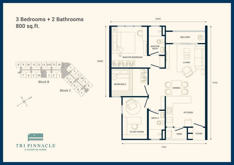 Kondominium untuk Dijual di TRI PINNACLE - Jordan Ong - PropertyGuru.com.my