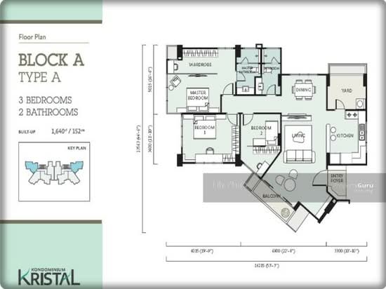 Kristal - Floor Plan - iProperty.com.my