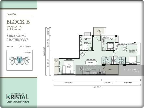 Kristal - Floor Plan - iProperty.com.my
