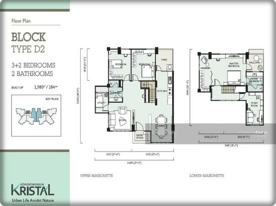 Kristal - Floor Plan - iProperty.com.my