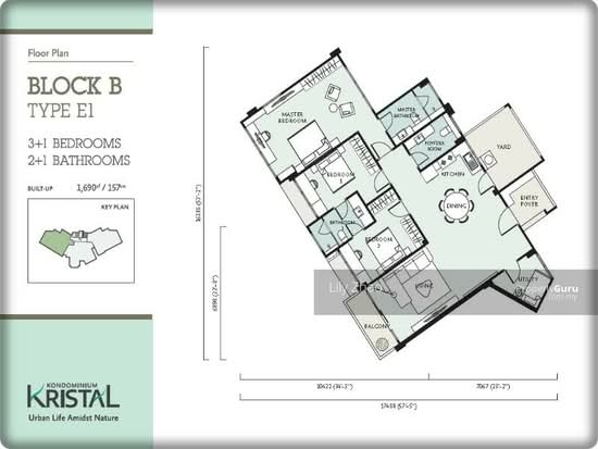 Kristal - Floor Plan - iProperty.com.my