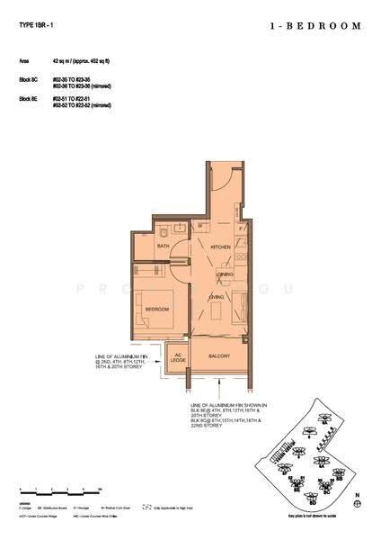 Parc Clematis, 8C Jalan Lempeng, Buona Vista / West Coast / Clementi New Town, 1 Bedroom, 452 sqft, Condominium For Sale, by Ellie Zhu Jia Yi, 500279478 - 2D - PropertyGuru.com.sg