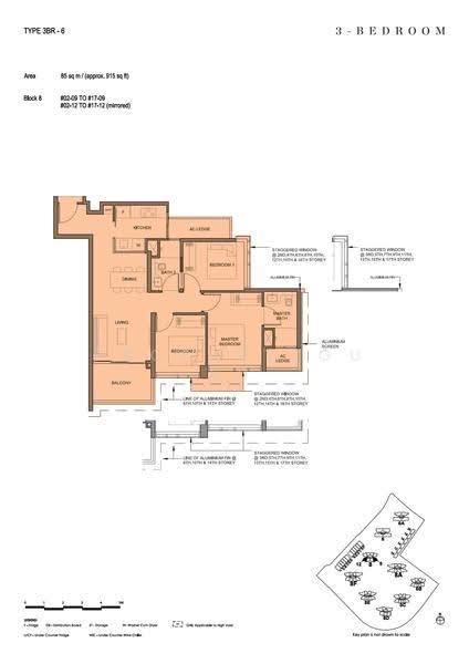 Parc Clematis, 8 Jalan Lempeng, Buona Vista / West Coast / Clementi New Town, 3 Bedrooms, 915 sqft, Condominium For Sale, by Vera Loh, 500275847 - 2D - PropertyGuru.com.sg