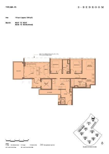 Parc Clematis, 6A Jalan Lempeng, Buona Vista / West Coast / Clementi New Town, 3 Bedrooms, 1,249 sqft, Condominium For Sale, by YT Tan (陈永达), 500293088 - 2D - PropertyGuru.com.sg