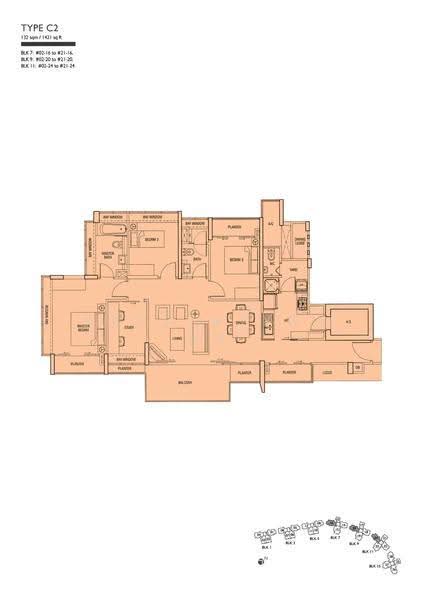 The Parc Condominium, 11 West Coast Walk, Buona Vista / West Coast / Clementi New Town, 4 Bedrooms, 1,421 sqft, Condominium For Rent, by Josephine Yeo, 500287818 - 2D - PropertyGuru.com.sg