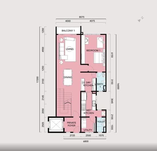 Anjali North Kiara - Floor Plan - iProperty.com.my