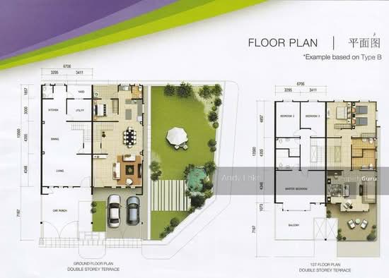 Teratai @ Sungai Bakap - Floor Plan - iProperty.com.my
