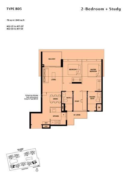 Parc Esta, 912 Sims Avenue, Eunos / Geylang / Paya Lebar, 3 Bedrooms, 840 sqft, Condominium For Sale, by Tobio Sim, 500243621 - 2D - PropertyGuru.com.sg