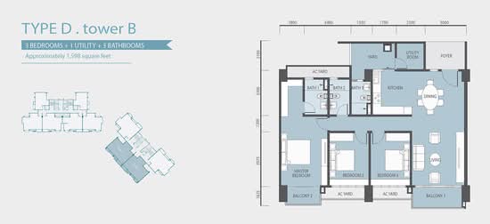 Iconic Skies - Floor Plan - iProperty.com.my
