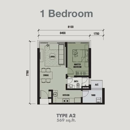 Icon Residenz @ Icon City - Floor Plan - iProperty.com.my