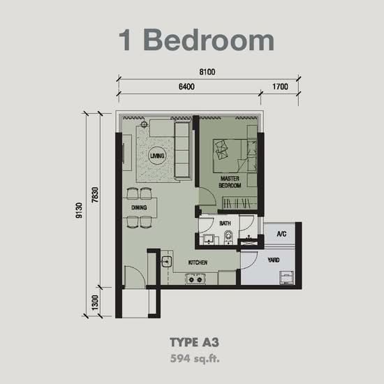 Icon Residenz @ Icon City - Floor Plan - iProperty.com.my