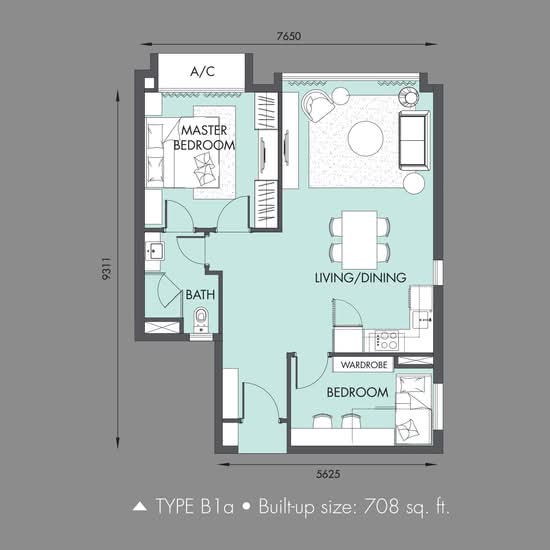 Icon Residenz @ Icon City - Floor Plan - iProperty.com.my