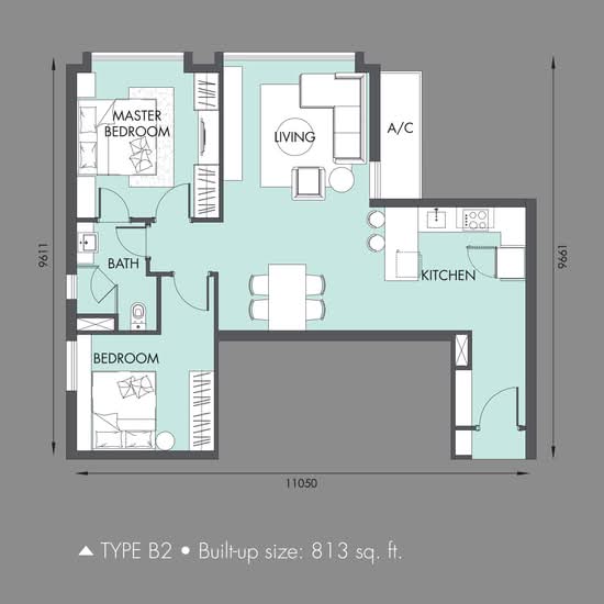 Icon Residenz @ Icon City - Floor Plan - iProperty.com.my