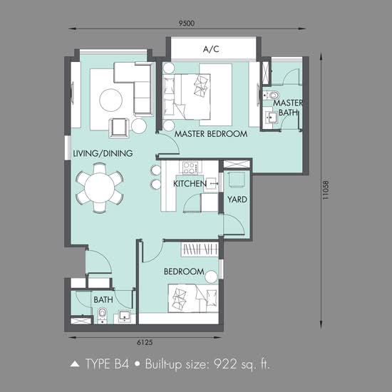 Icon Residenz @ Icon City - Floor Plan - iProperty.com.my