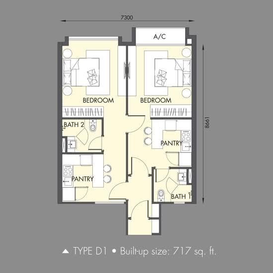 Icon Residenz @ Icon City - Floor Plan - iProperty.com.my