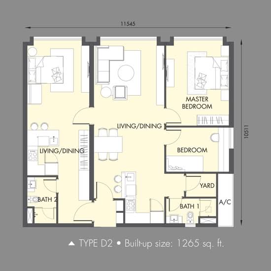 Icon Residenz @ Icon City - Floor Plan - iProperty.com.my