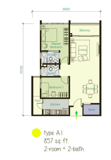 Amerin Residence - Floor Plan - iProperty.com.my