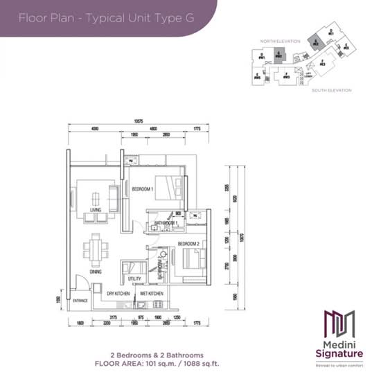 Medini Signature - Floor Plan - iProperty.com.my