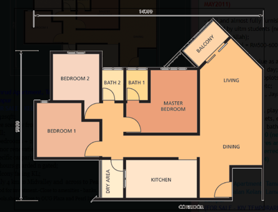 Zamrud Apartment - Floor Plan - iProperty.com.my