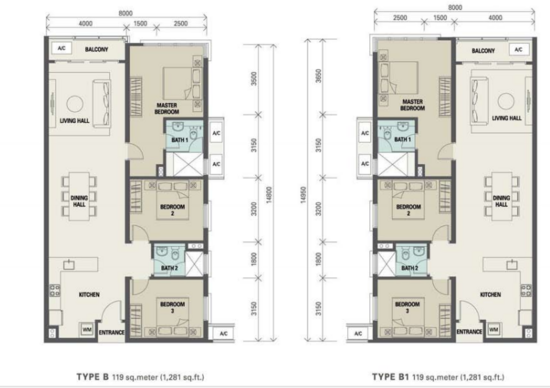 Seri Bukit Ceylon - Floor Plan - iProperty.com.my