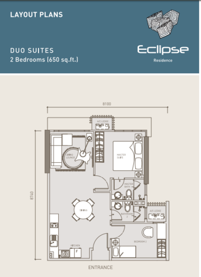 Eclipse Residence @ Pan'gaea - Floor Plan - iProperty.com.my