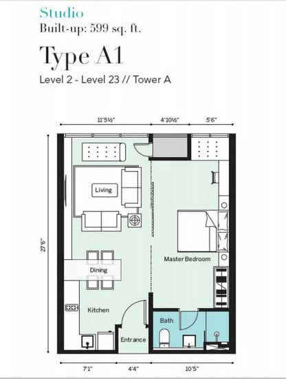 Pandora @ Tropicana Metropark - Floor Plan - iProperty.com.my
