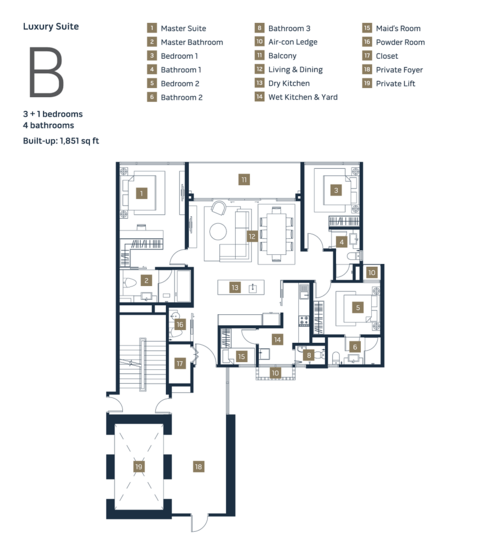 Moulmein Rise - Floor Plan - iProperty.com.my