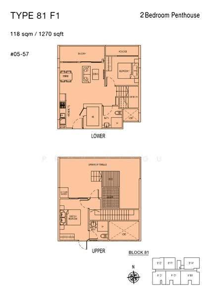 Parc Rosewood, 81 Rosewood Drive, Admiralty / Woodlands, 2 Bedrooms, 1,270 sqft, Condominium For Sale, by Danny Chong, 500104064 - 2D - PropertyGuru.com.sg