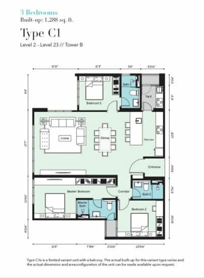Pandora @ Tropicana Metropark - Floor Plan - iProperty.com.my