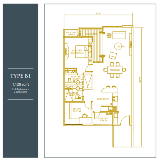 The Loft @ KK Times Square - Floor Plan - iProperty.com.my