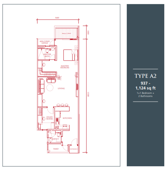 The Loft @ KK Times Square - Floor Plan - iProperty.com.my