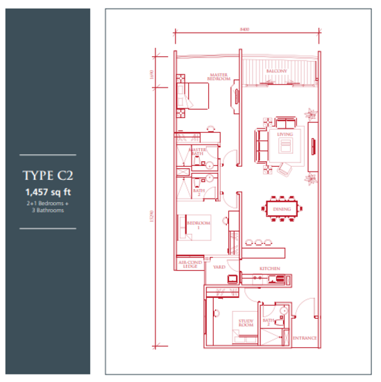 The Loft @ KK Times Square - Floor Plan - iProperty.com.my