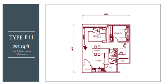 The Loft @ KK Times Square - Floor Plan - iProperty.com.my