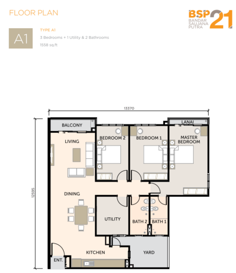 BSP 21 - Floor Plan - iProperty.com.my