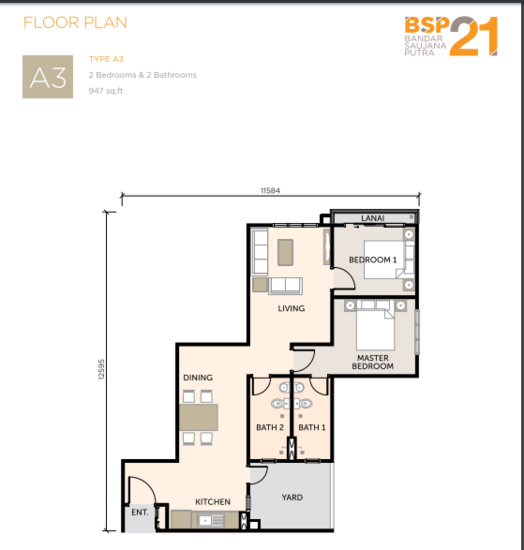 BSP 21 - Floor Plan - iProperty.com.my